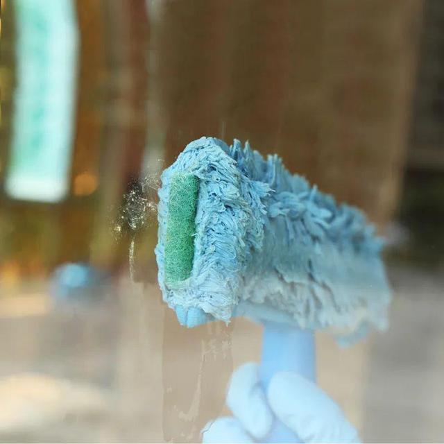 玻璃清潔萬能套裝，保潔員口中“清潔神器”