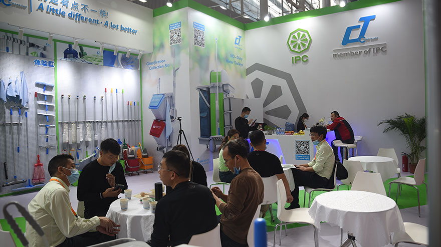 【花絮】第二十八屆廣州酒店用品展覽會正式開幕，施達清潔設備閃亮登場